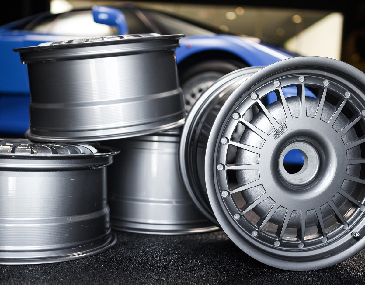 Set of Bugatti EB110 Wheels available at RM Sotheby's Online Only Open Roads April Auction 2021