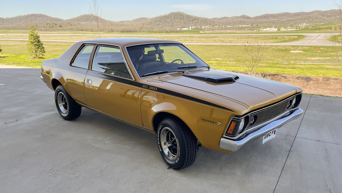 1971 AMC Hornet SC/360 available at RM Sotheby's Online Only Open Roads April Auction 2021