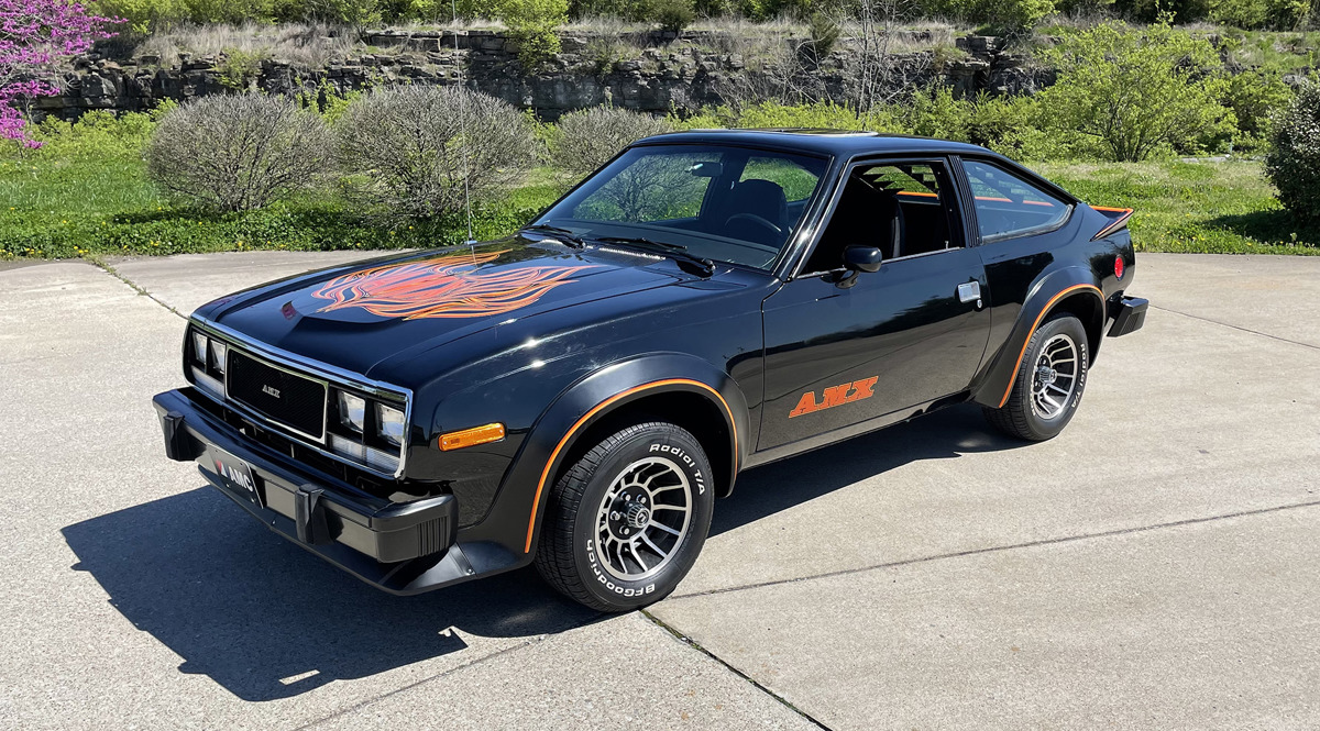 1979 AMC Spirit AMX available at RM Sotheby's Online Only Open Roads April Auction 2021