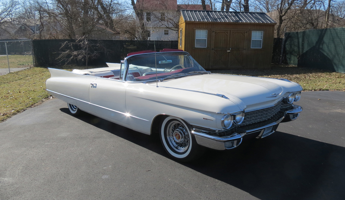 1960 Cadillac Series 62 Convertible available at RM Sotheby's Online Only Open Roads April Auction 2021