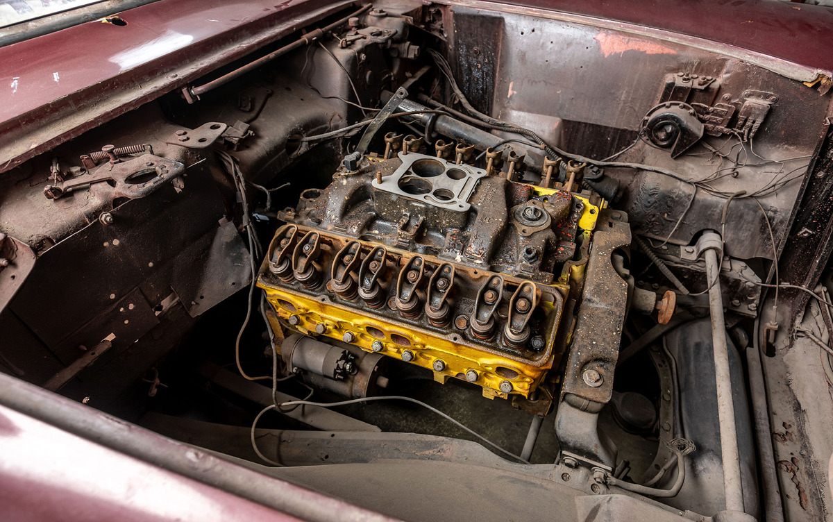 Engine of the 1960 Chevrolet Corvette LM available at RM Sotheby's Amelia Island Live Auction 2021