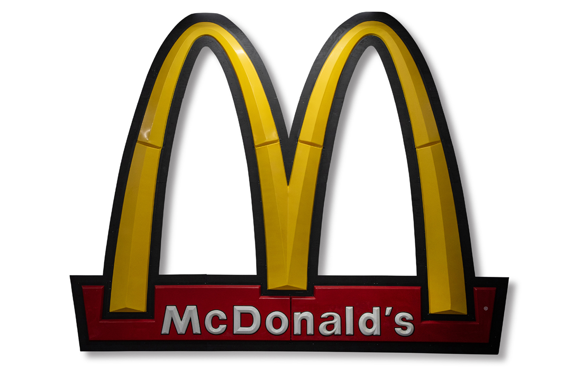 McDonald's Golden Arches Lighted Restaurant Sign available at RM Sotheby's Online Only Handle With Fun Auction 2021