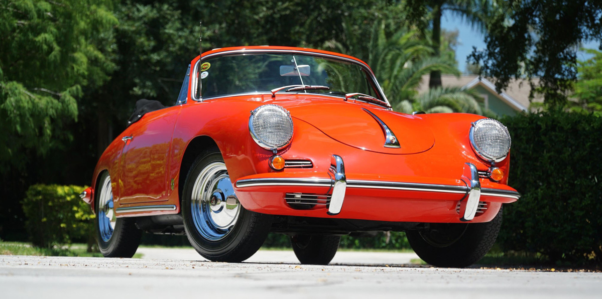 1960 Porsche 356 B 1600 Cabriolet by Reutter available at RM Sotheby's Online Only Open Roads March Auction 2021