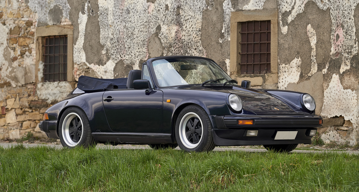 1988 Porsche 911 Carrera Cabriolet available at RM Sotheby's Online Only Open Roads March Auction 2021