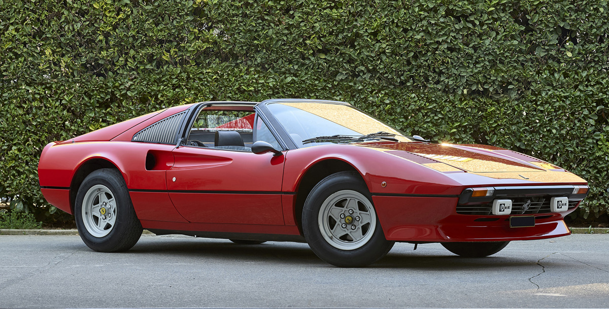 1980 Ferrari 208 GTS available at RM Sotheby's Online Only Open Roads March Auction 2021