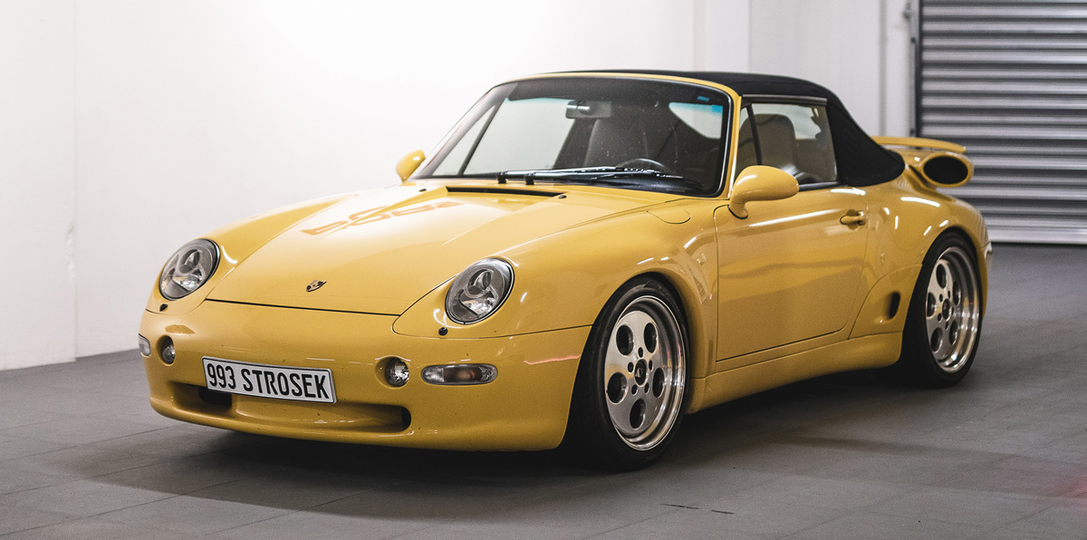 1996 Porsche 911 Carrera Cabriolet 'Strosek' available at RM Sotheby's Online Only Open Roads March Auction 2021