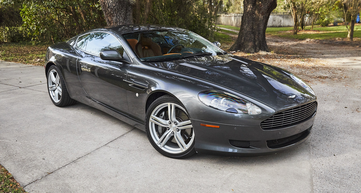 Meteorite Silver 2008 Aston Martin DB9 available at RM Sotheby's Online Only Open Roads March Auction 2021