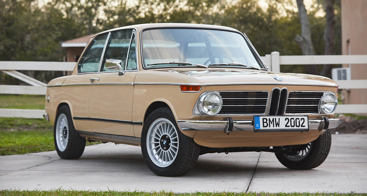 Sahara Tan 1972 BMW 2002 available at RM Sotheby's Online Only Open Roads March Auction 2021