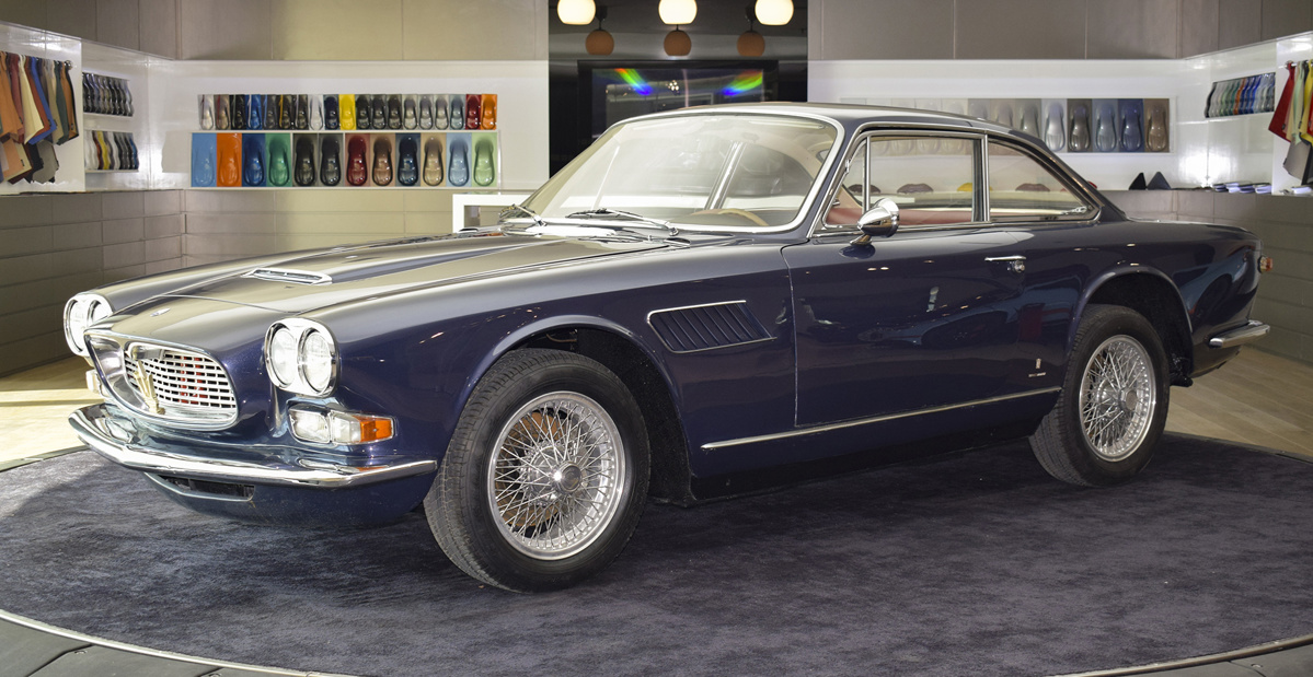 Blue 1966 Maserati Sebring 3500 Series II available at RM Sotheby's Online Only Open Roads March Auction 2021