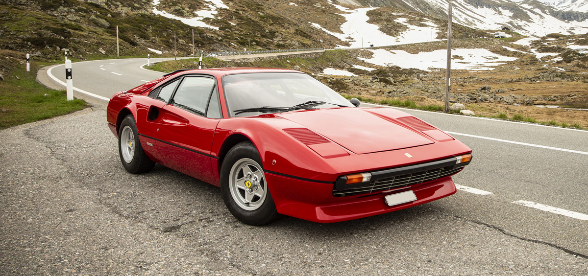 Rosso color 1976 Ferrari 308 GTB 'Vetroresina available at RM Sotheby's Online Only Open Roads February Auction 2021