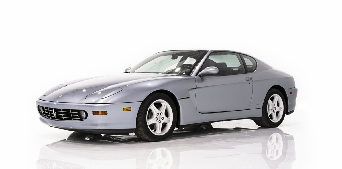 Grigio Titanio 2001 Ferrari 456M GT available at RM Sotheby's Online Only Open Roads February Auction 2021