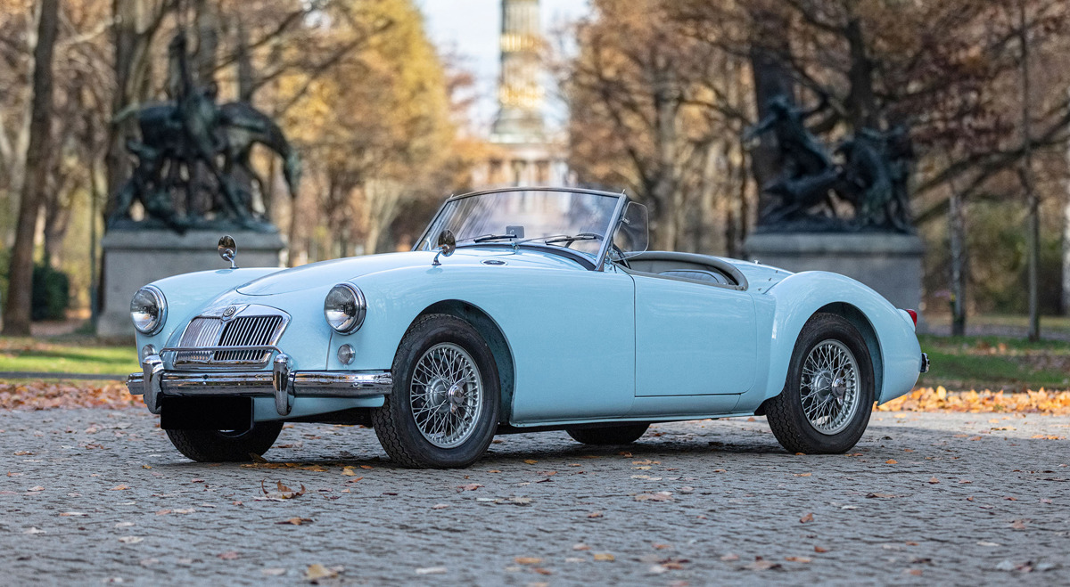 1958 MG MGA 1500 Roadster available at RM Sotheby's Online Only Open Roads February Auction 2021