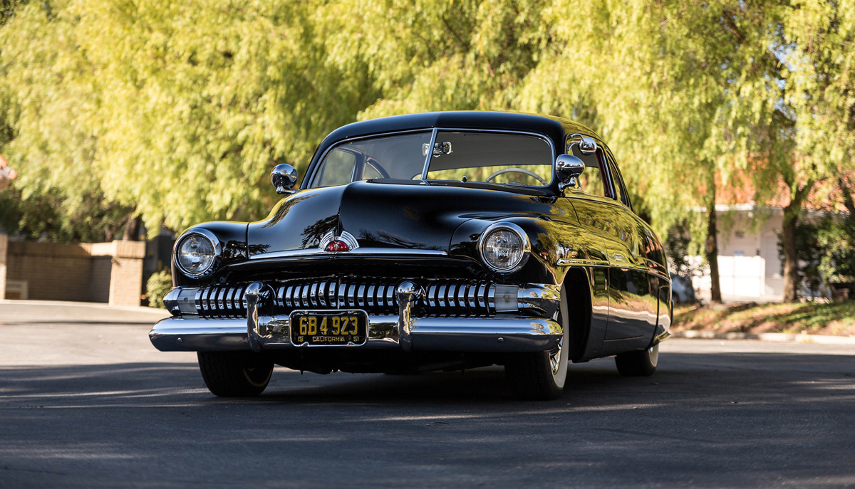 Black 1951 Mercury Eight Coupe Custom available at RM Sotheby's Online Only Open Roads February Auction 2021