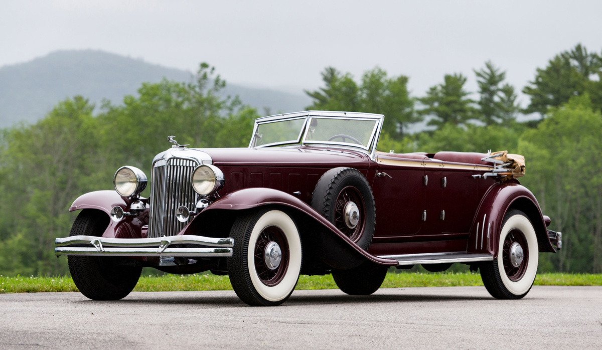 1932 Chrysler CL Imperial Dual-Windshield Phaeton by LeBaron available at RM Sotheby's Amelia Island Live Auction 2021