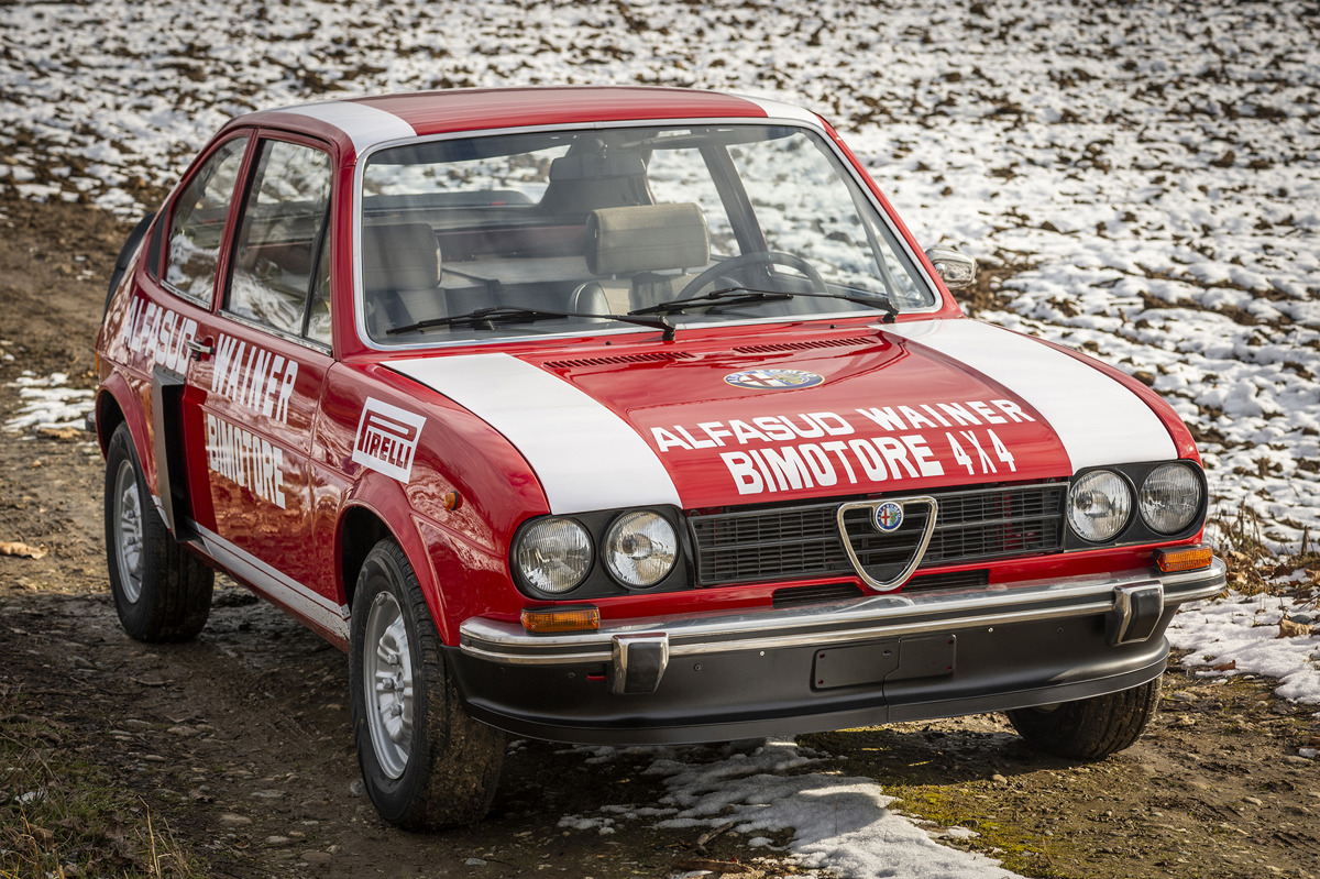 1974 Alfa Romeo Alfasud Ti Bimotore 4×4 Wainer available at RM Sotheby’s Online Only Open Roads February Auction 2021