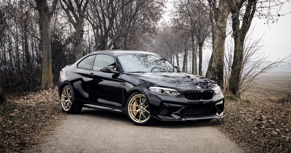 Black Sapphire Metallic 2020 BMW M2 CS available at RM Sotheby’s Online Only Open Roads February Auction 2021