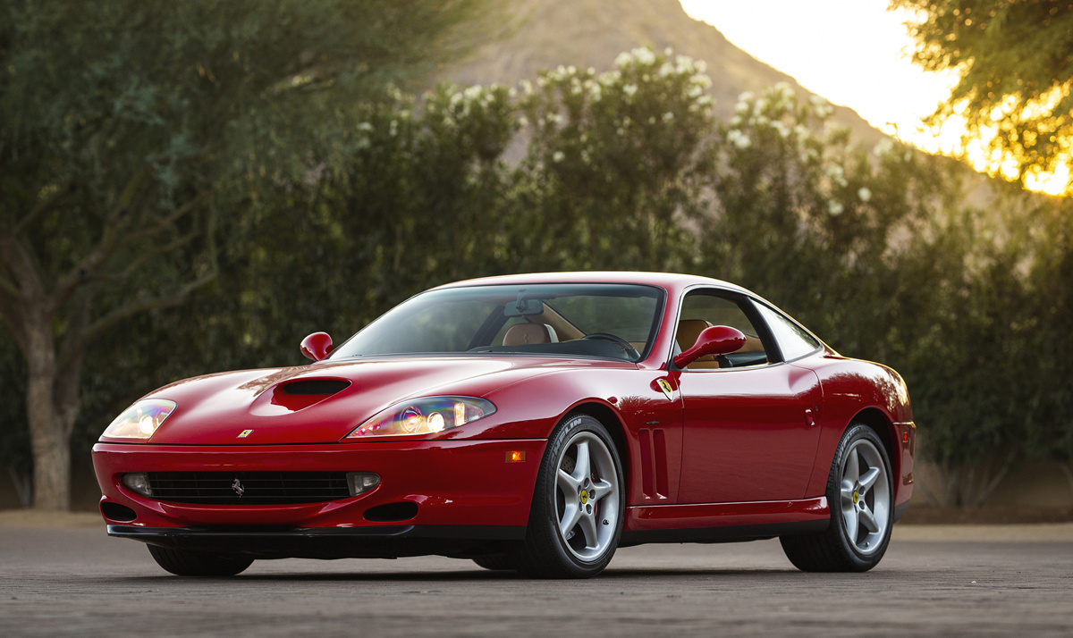 Rosso Corsa 2000 Ferrari 550 Maranello available at RM Sotheby’s Arizona Live Auction 2021