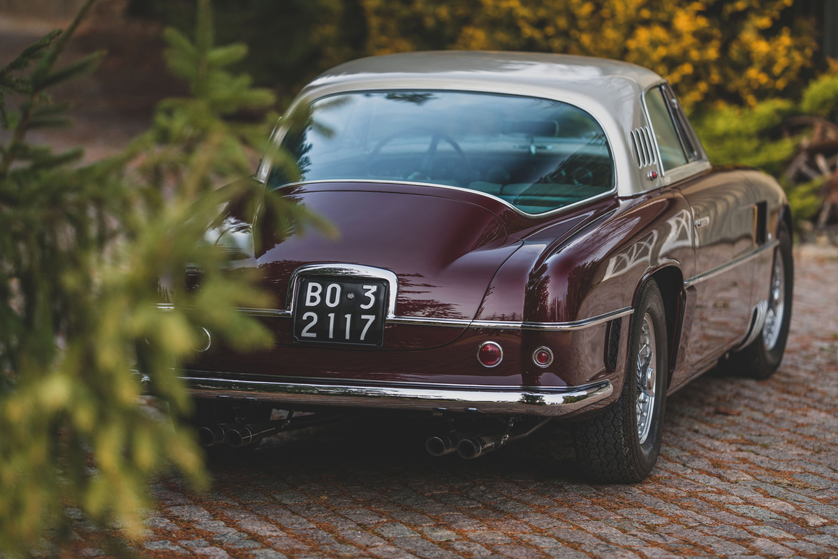 Rear of 1954 Ferrari 375 America Coupe by Vignale available at RM Sotheby’s Arizona Live Auction 2021