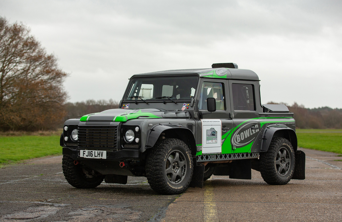 2016 Bowler CSP V8 Prototype P1 available at RM Sotheby’s Paris Auction 2021