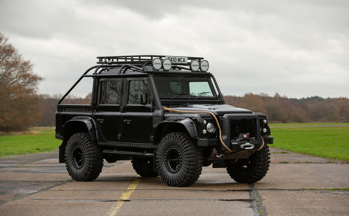 2010 Land Rover Defender SVX Custom available at RM Sotheby’s Paris Auction 2021