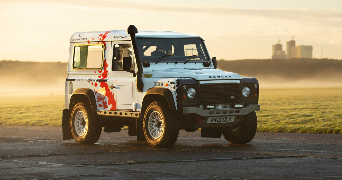 2013 Land Rover Defender 90 Hardtop TD Challenge by Bowler available at RM Sotheby’s Paris Auction 2021