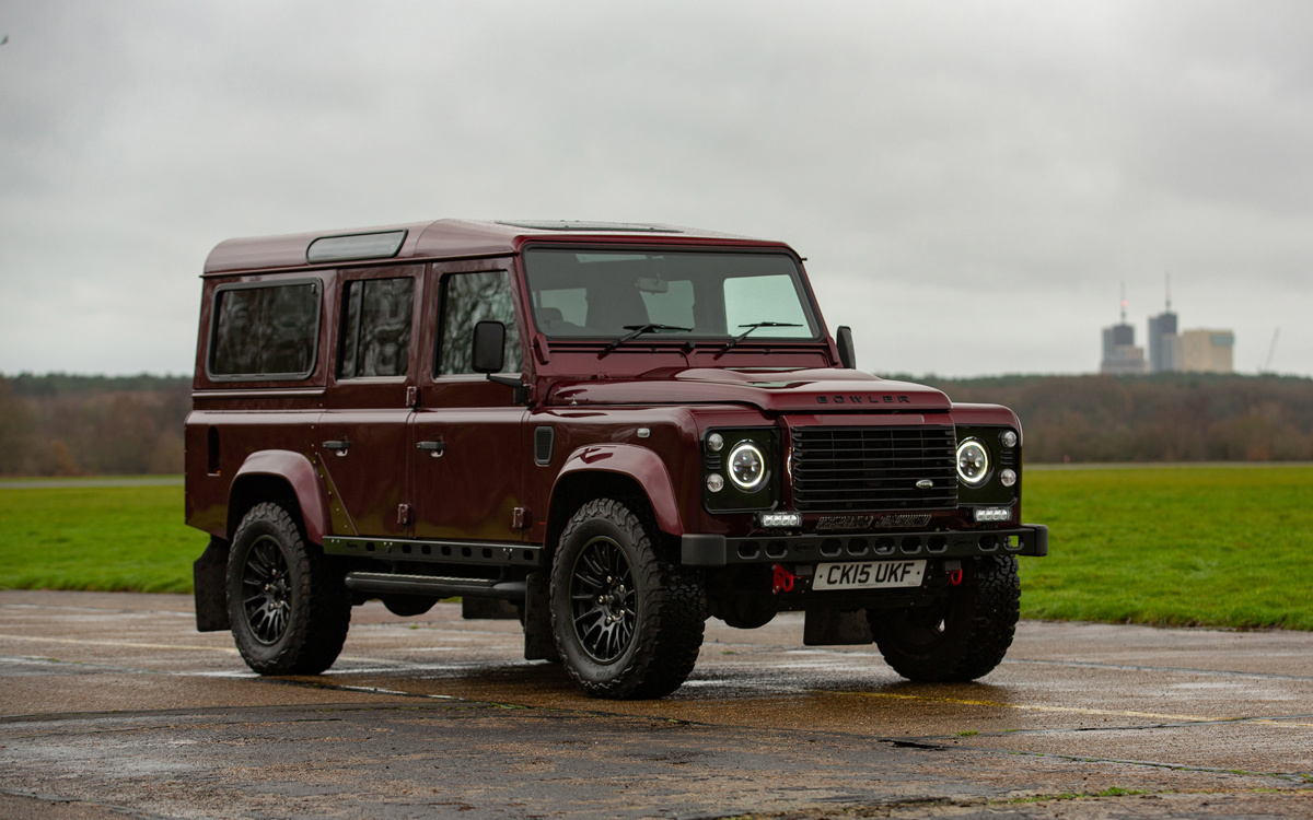 2015 Land Rover Defender 110 Landmark XS by Bowler available at RM Sotheby’s Paris Auction 2021