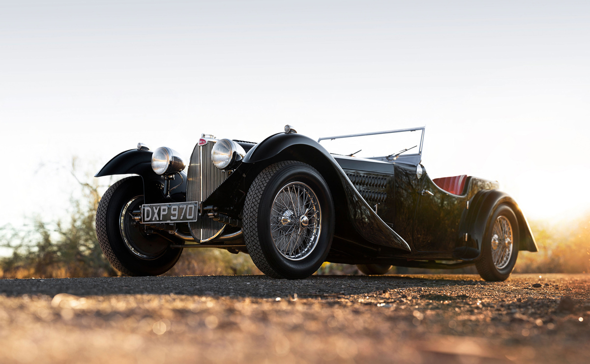 1937 Bugatti Type 57SC Tourer by Corsica available at RM Sotheby’s Arizona Live Auction 2021