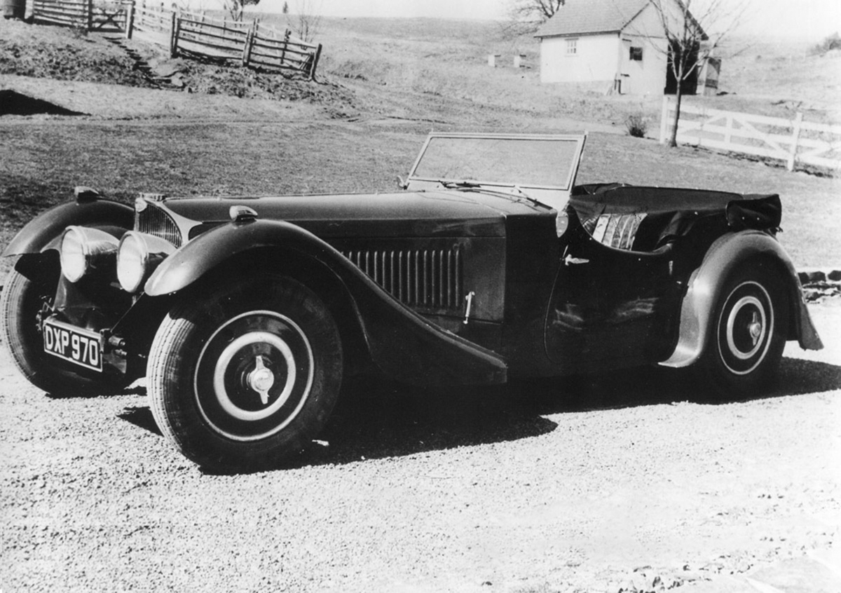 1937 Bugatti Type 57SC Tourer by Corsica as it appeared when new