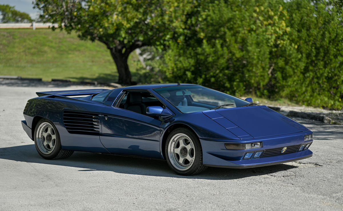 Blue 1993 Cizeta V16T available at RM Sotheby’s Arizona Auction 2021