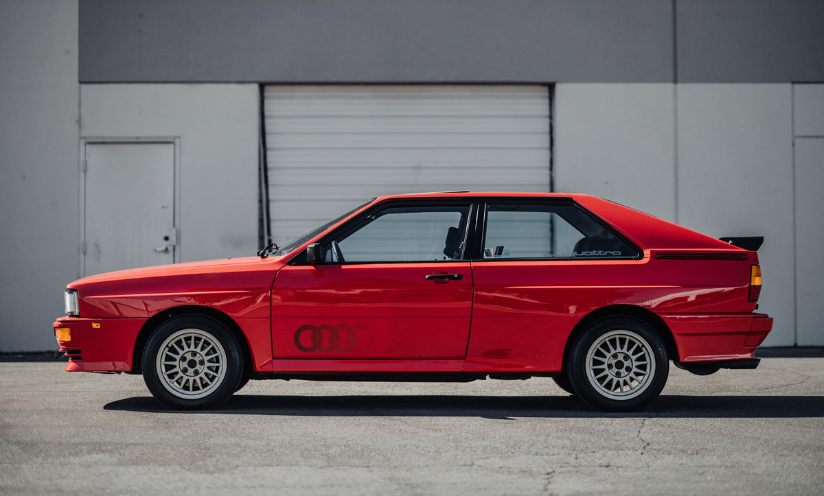 Mars Red 1983 Audi Ur-quattro available at RM Sotheby’s Arizona Live Auction 2021