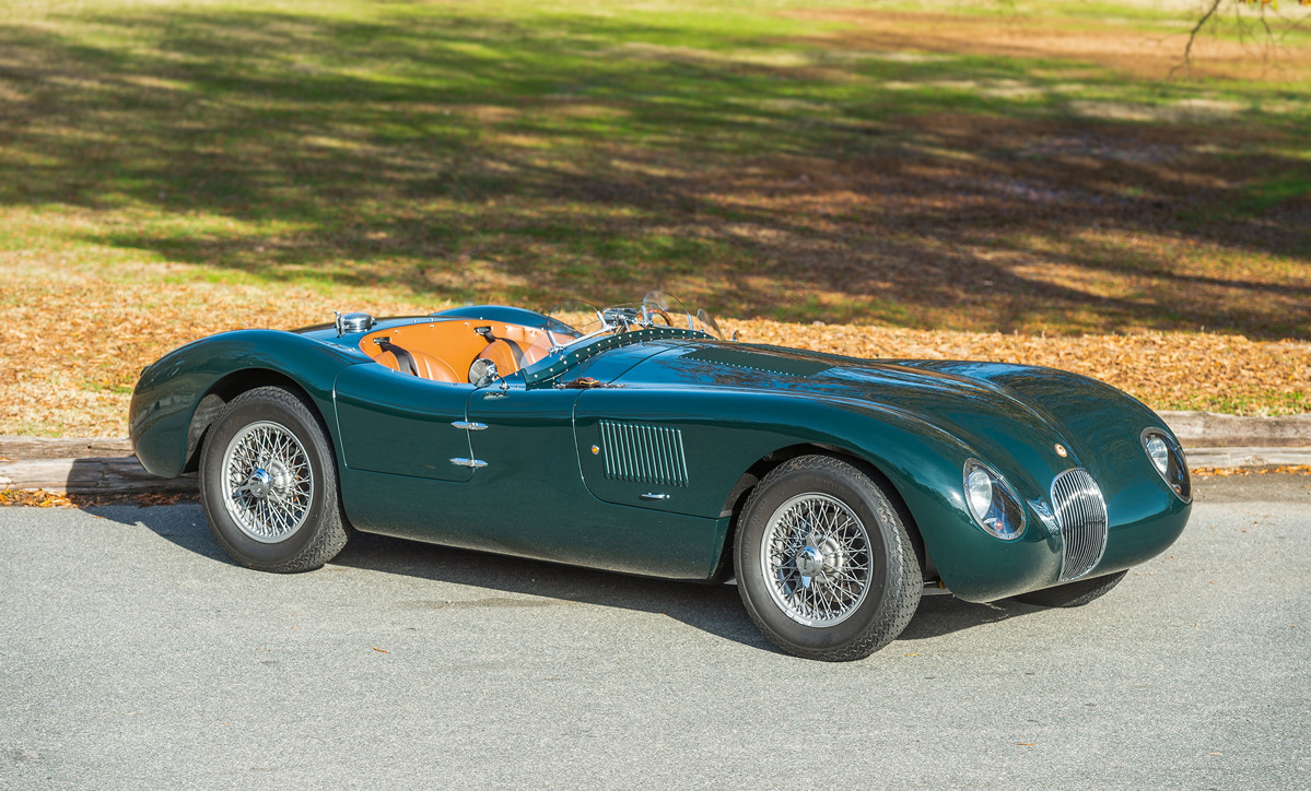 2015 Jaguar C-Type Evolution by Proteus available at RM Sotheby's Arizona Live Auction 2021