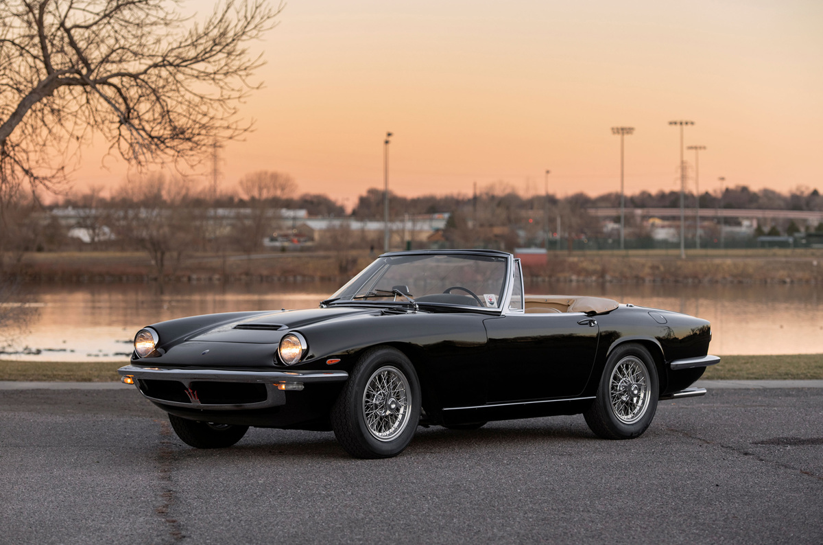 1965 Maserati Mistral 3.5 Spyder available at RM Sotheby's Arizona Live Auction 2021