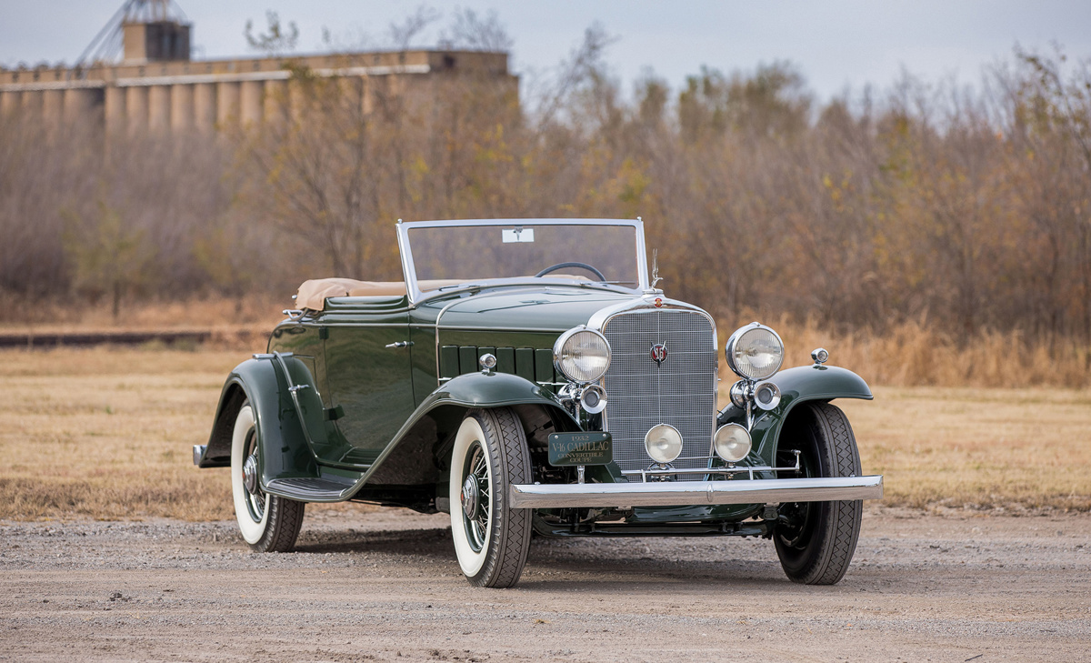 1932 Cadillac V-16 Convertible Coupe by Fisher available at RM Sotheby's Arizona Live Auction 2021