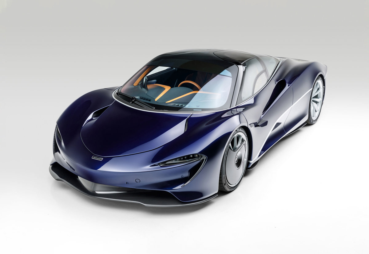 2020 McLaren Speedtail sold at RM Sotheby's Arizona Live Auction 2021