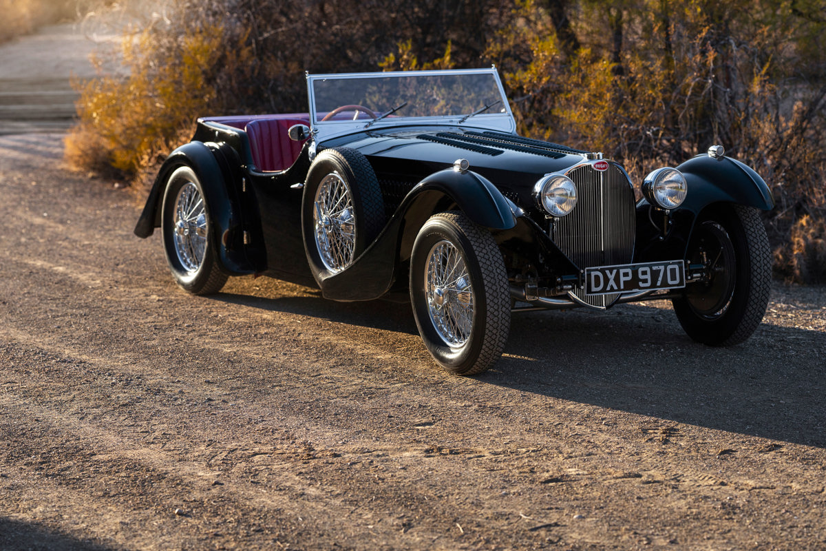 1937 Bugatti Type 57SC Tourer by Corsica sold at RM Sotheby's Arizona Live Auction 2021