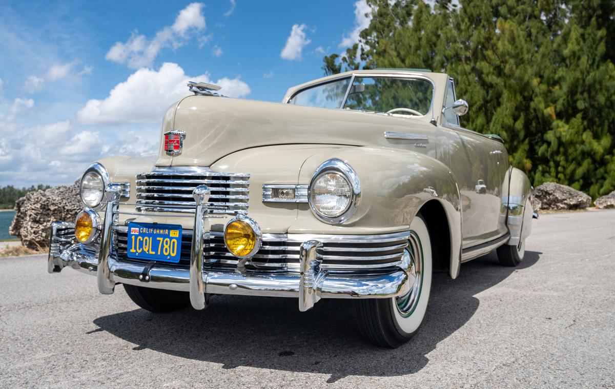 1948 Nash Ambassador Custom Convertible offered at RM Sotheby's Fort Lauderdale live auction 2022