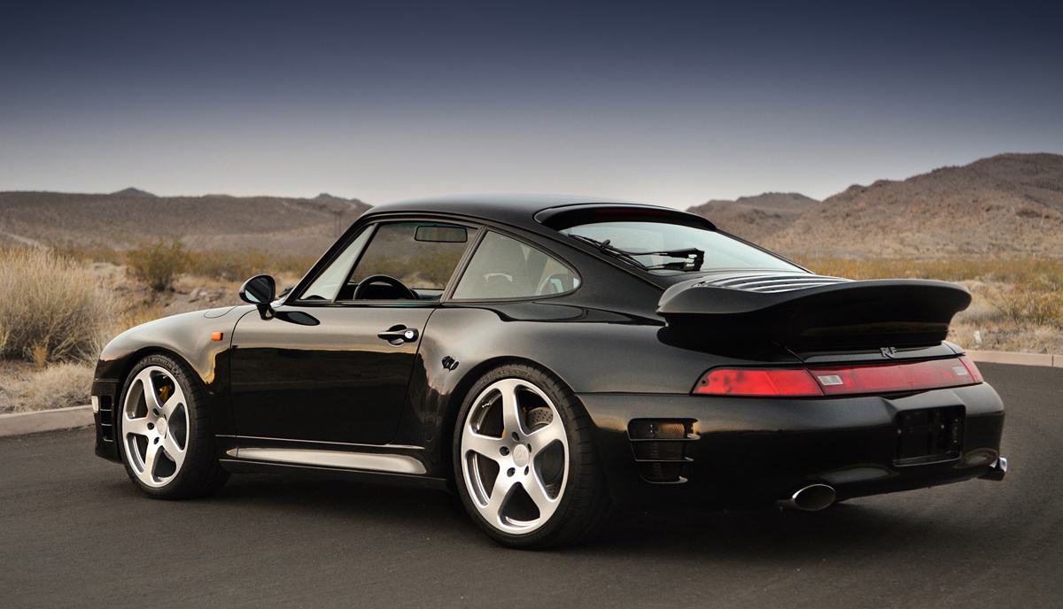Black on Black 1998 RUF Turbo R available at RM Sotheby's Arizona Live Auction 2021