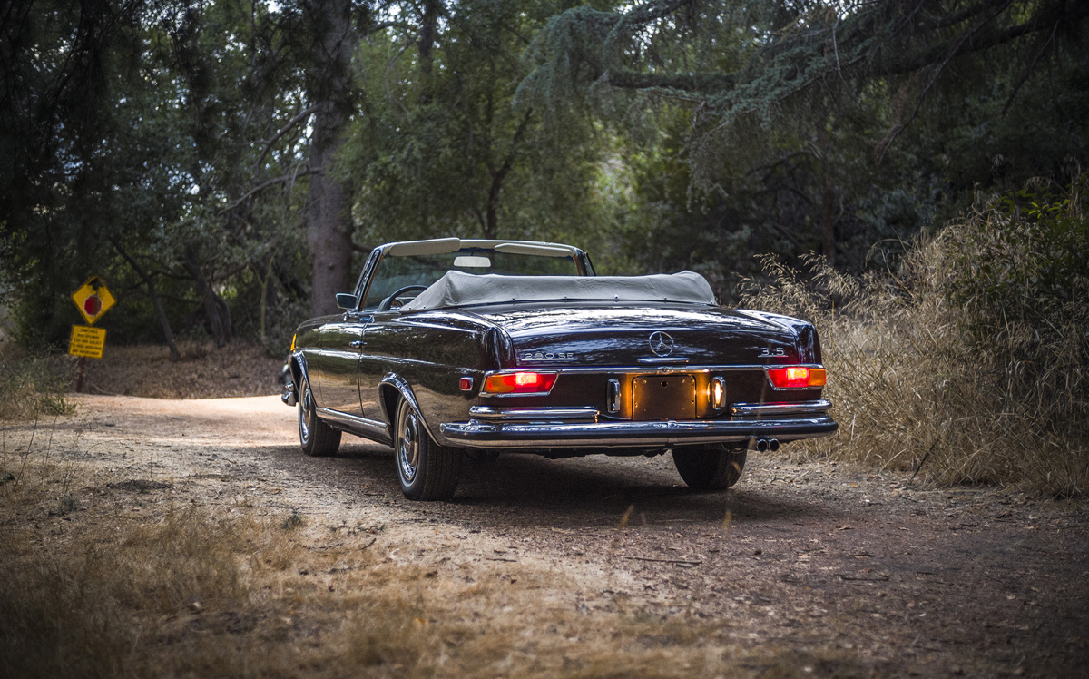 1971 Mercedes-Benz 280 SE 3.5 Cabriolet offered at RM Sotheby's Open Roads Fall online auction 2020