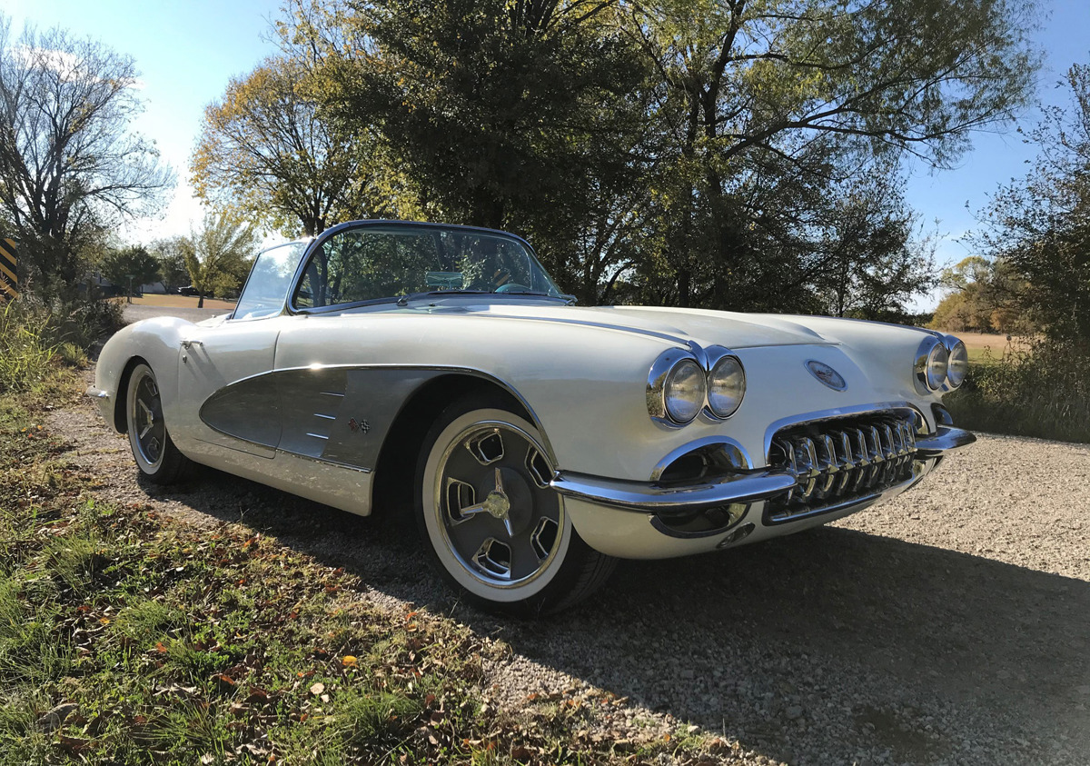 1959 Chevrolet Corvette Restomod offered at RM Sotheby's Open Roads Fall online auction 2020