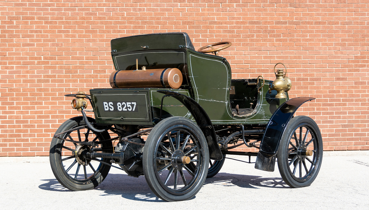 1904 Pierce Stanhope offered at RM Sotheby's Open Roads Fall online auction 2020