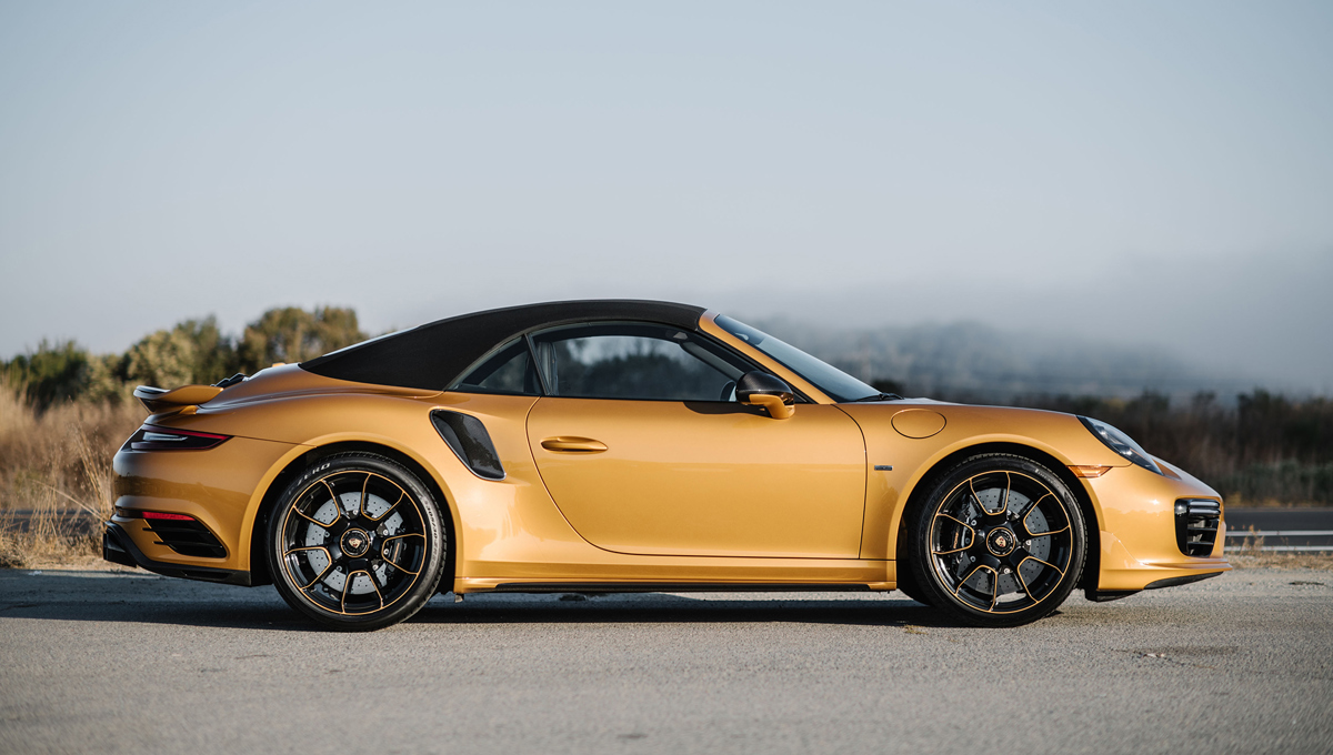 2019 Porsche 911 Turbo S Cabriolet Exclusive Series available at RM Sotheby's Open Roads Fall online auction 2020
