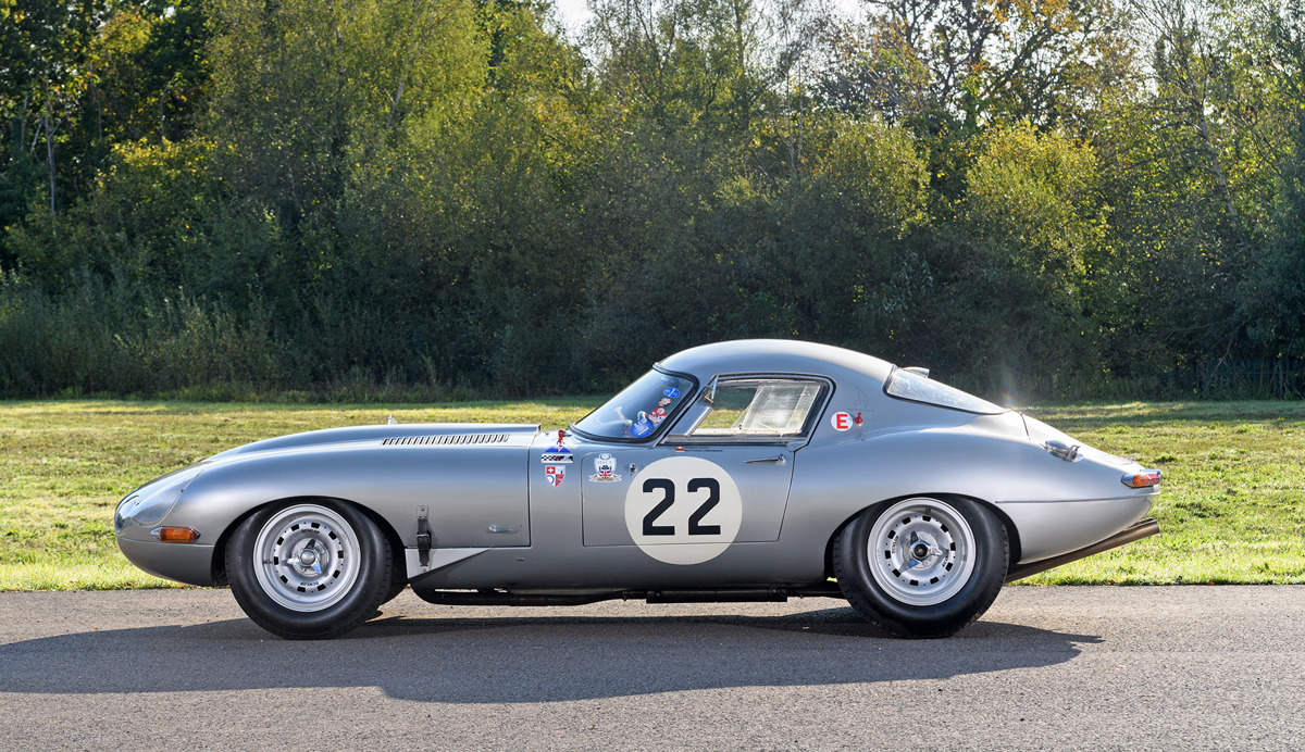 1962 Jaguar E-Type Low-Drag Coupé Recreation by RS Panels offered at RM Sotheby's London online auction 2020
