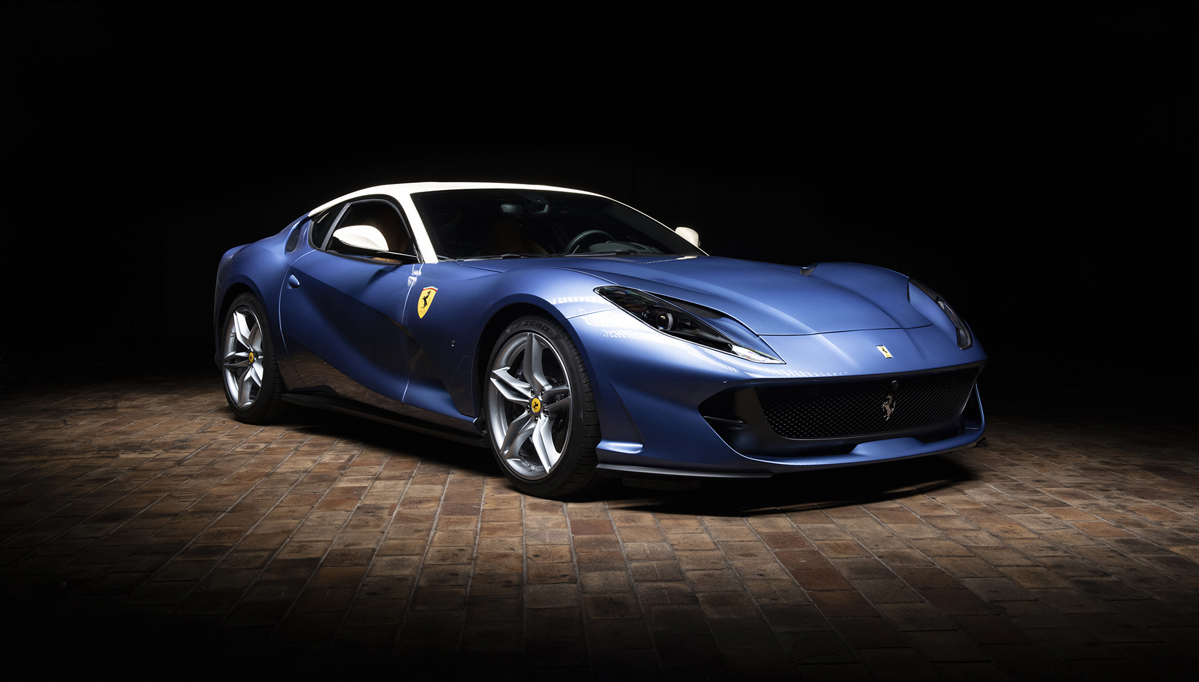 2019 Ferrari 812 Superfast 0719 SA offered at RM Sotheby's London online auction 2020