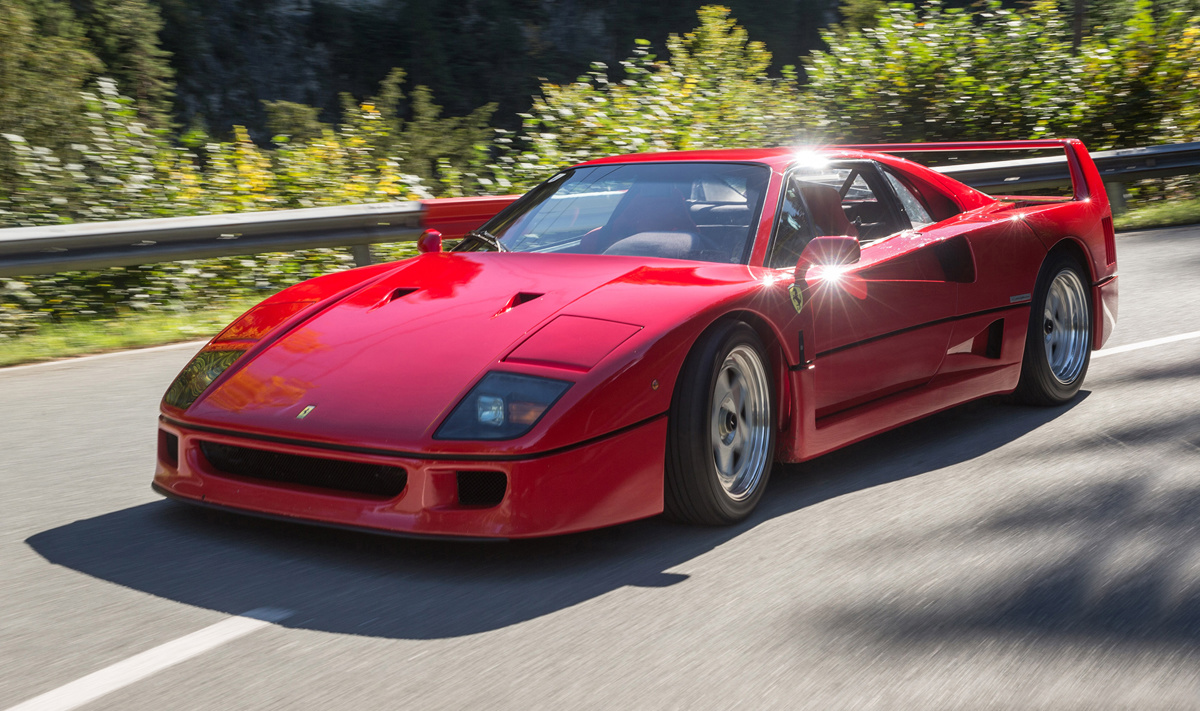 1990 Ferrari F40 offered at RM Sotheby's London online auction 2020