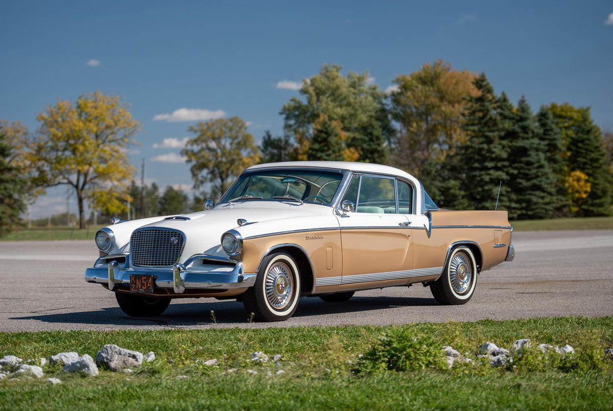 1956 Studebaker Golden Hawk offered at RM Sotheby's Open Roads Fall Online Only Auction 2020