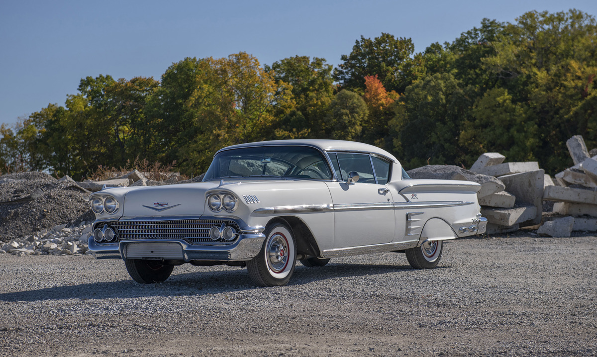 1958 Chevrolet Bel Air Impala Sport Coupe offered at RM Sotheby's Open Roads Fall Online Only Auction 2020