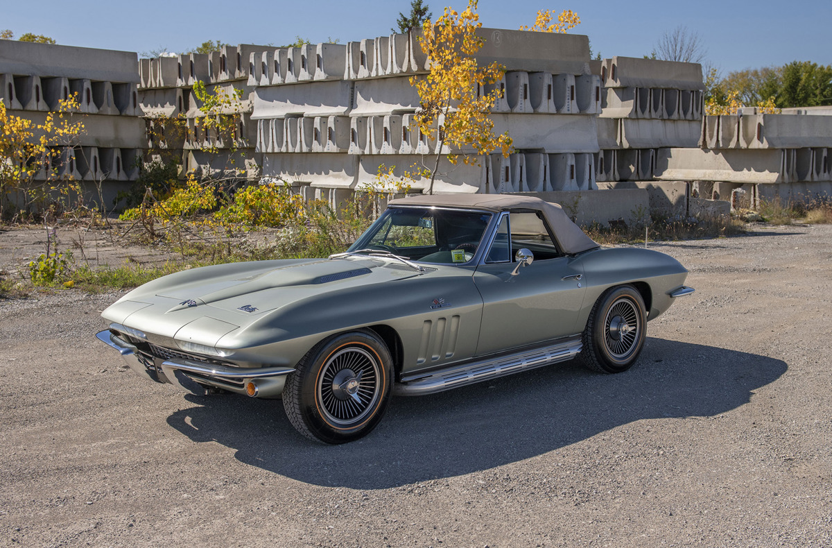 1966 Chevrolet Corvette Sting Ray 427/390 Convertible offered at RM Sotheby's Open Roads Fall Online Only Auction 2020