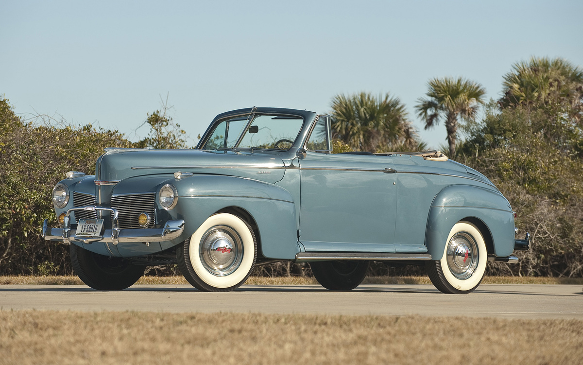 1941 Mercury Eight Club Convertible offered at RM Sotheby's Open Roads Fall Online Only Auction 2020