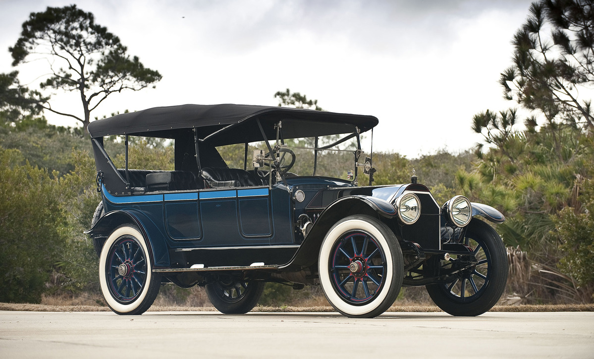 1913 Stearns-Knight Six Seven-Passenger Touring offered at RM Sotheby's Open Roads Fall Online Only Auction 2020