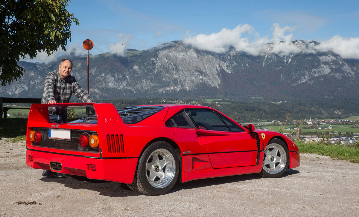 Gerhard Berger’s 1990 Ferrari F40 offered at RM Sotheby's London online auction 2020